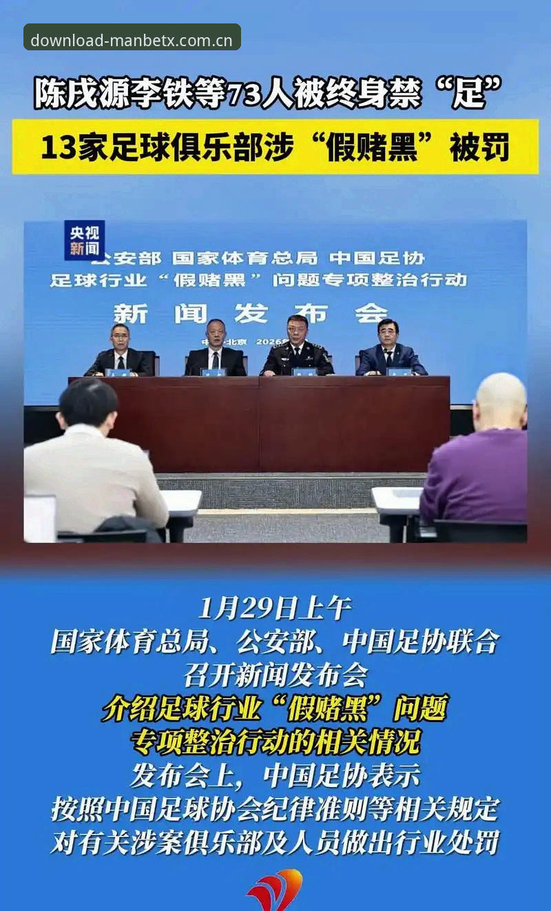 万博iOS客户端 中国足协第三批禁足名单出炉,行业反腐风暴再升级最新进展